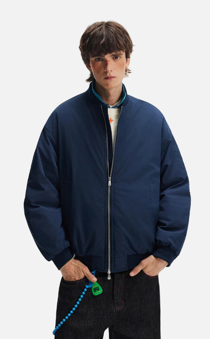 Cozy Loose High Street Baseball Jacket