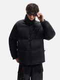 Warm Bread Retro Vertical Collar Puffer Jacket