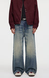 American Style High Street 3D Denim Jeans