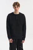Trendy Cozy Solid Color Round Collar Wool Sweater