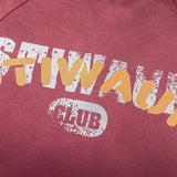 Retro Gradient Tie Dye Alphabet Printing Sweatshirt