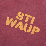 Retro Gradient Tie Dye Alphabet Printing Sweatshirt