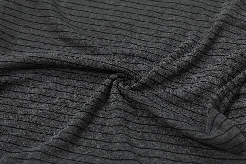 DAXUEN Grey long-sleeve knitted cardigan with star graphic