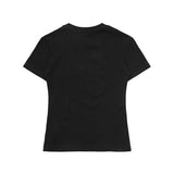 DAXUEN Leopard print star graphic short-sleeved t-shirt