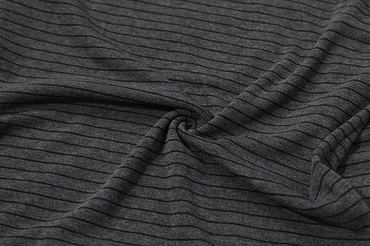 DAXUEN Fitted long-sleeved turtleneck top with star graphic