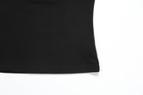 DAXUEN Leopard print star graphic short-sleeved t-shirt