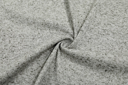 DAXUEN Light grey heathered long-sleeved Henley shirt