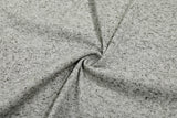 DAXUEN Light grey heathered long-sleeved Henley shirt