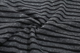 DAXUEN Striped hooded zip-up jacket