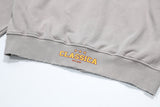DAXUEN Distressed zip-up hooded sweatshirt