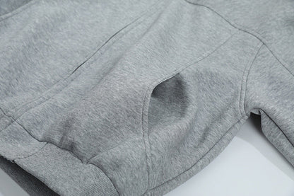 DAXUEN Deconstructed bomber jacket with ribbed cuffs and collar