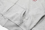 DAXUEN Cropped relaxed-fit hooded sweatshirt with graphics