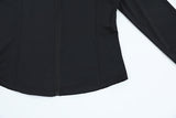 DAXUEN Cropped fitted full-zip hoodie with graphics