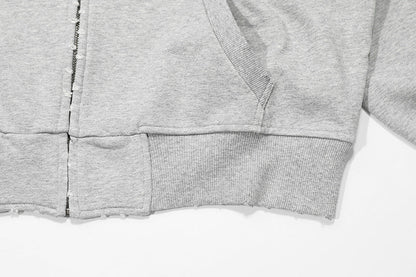 DAXUEN Cropped hooded sweatshirt with graphics