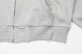 DAXUEN Cropped relaxed-fit hooded sweatshirt with graphics