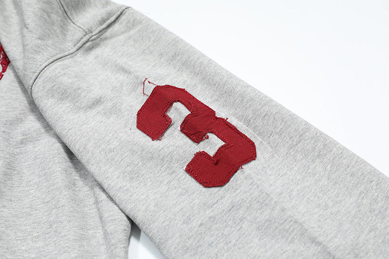 DAXUEN Cropped hooded sweatshirt with graphics