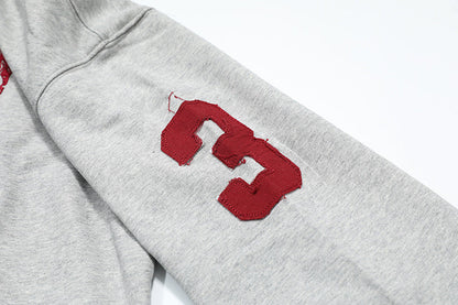 DAXUEN Cropped hooded sweatshirt with graphics