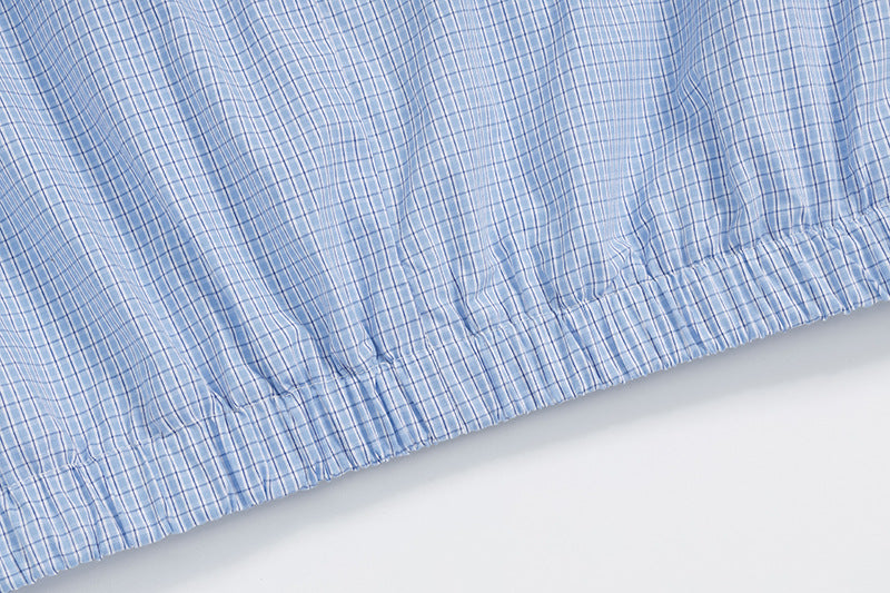 DAXUEN Relaxed-fit short-sleeved collared shirt