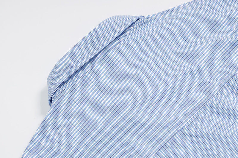 DAXUEN Relaxed-fit short-sleeved collared shirt
