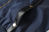 DAXUEN Oversized bomber jacket in black and navy