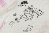 DAXUEN Long-sleeved knitted sweater with cat graphic