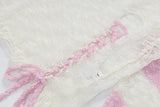 DAXUEN Long-sleeved knitted sweater with cat graphic