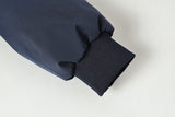 DAXUEN Oversized bomber jacket in black and navy