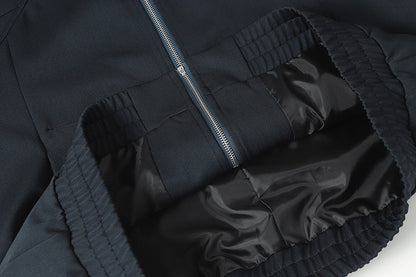 DAXUEN Unisex relaxed fit bomber jacket with pockets