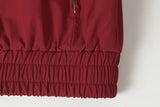 DAXUEN Relaxed fit bomber jacket in black and burgundy