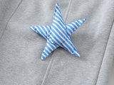 DAXUEN Baggy track pants with star appliqués and elastic waistband