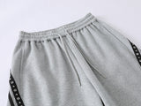 DAXUEN Loose-fitting wide-leg sweatpants with star graphic
