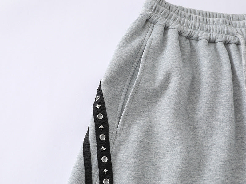 DAXUEN Loose-fitting wide-leg sweatpants with star graphic