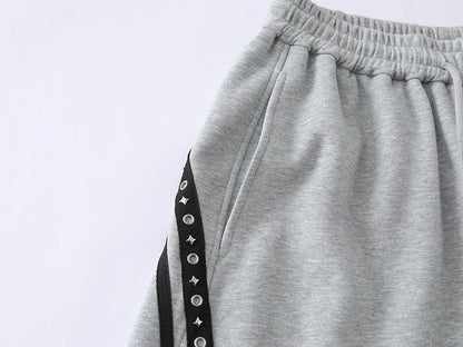 DAXUEN Loose-fitting wide-leg sweatpants with star graphic