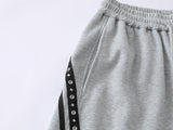 DAXUEN Loose-fitting wide-leg sweatpants with star graphic