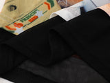 DAXUEN Black raglan teddy bear graphic T-shirt