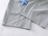 DAXUEN Baggy track pants with star appliqués and elastic waistband