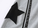 DAXUEN Loose-fitting wide-leg sweatpants with star graphic