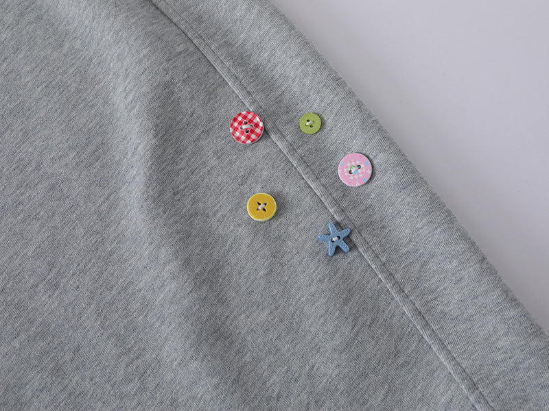 DAXUEN Baggy graphic sweatpants with colorful motifs