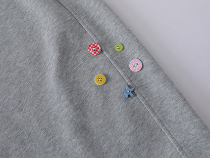 DAXUEN Baggy graphic sweatpants with colorful motifs