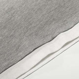 DAXUEN Grey marl short-sleeved t-shirt with graphic print
