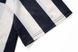 DAXUEN MT99 striped jersey polo shirt