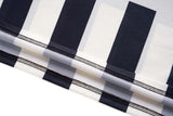 DAXUEN MT99 striped jersey polo shirt