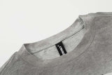 DAXUEN Grey marl short-sleeved t-shirt with graphic print