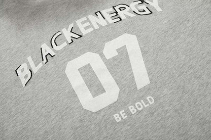 DAXUEN Grey marl short-sleeved t-shirt with graphic print