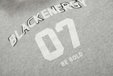 DAXUEN Grey marl short-sleeved t-shirt with graphic print
