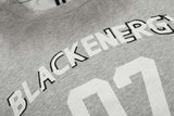 DAXUEN Grey marl short-sleeved t-shirt with graphic print