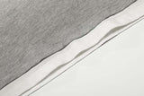 DAXUEN Grey marl short-sleeved t-shirt with graphic print