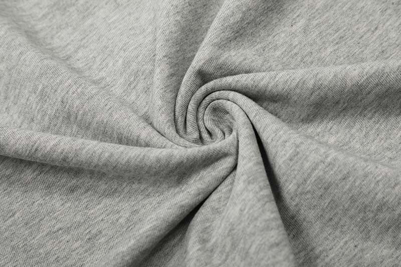 DAXUEN Grey marl short-sleeved t-shirt with graphic print
