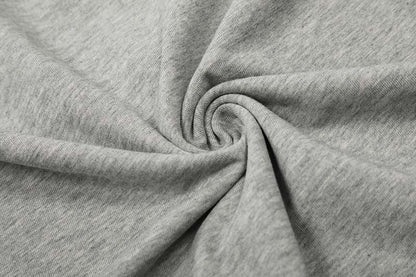 DAXUEN Grey marl short-sleeved t-shirt with graphic print