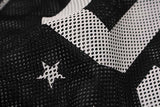DAXUEN Relaxed-fit mesh t-shirt with contrasting stitching